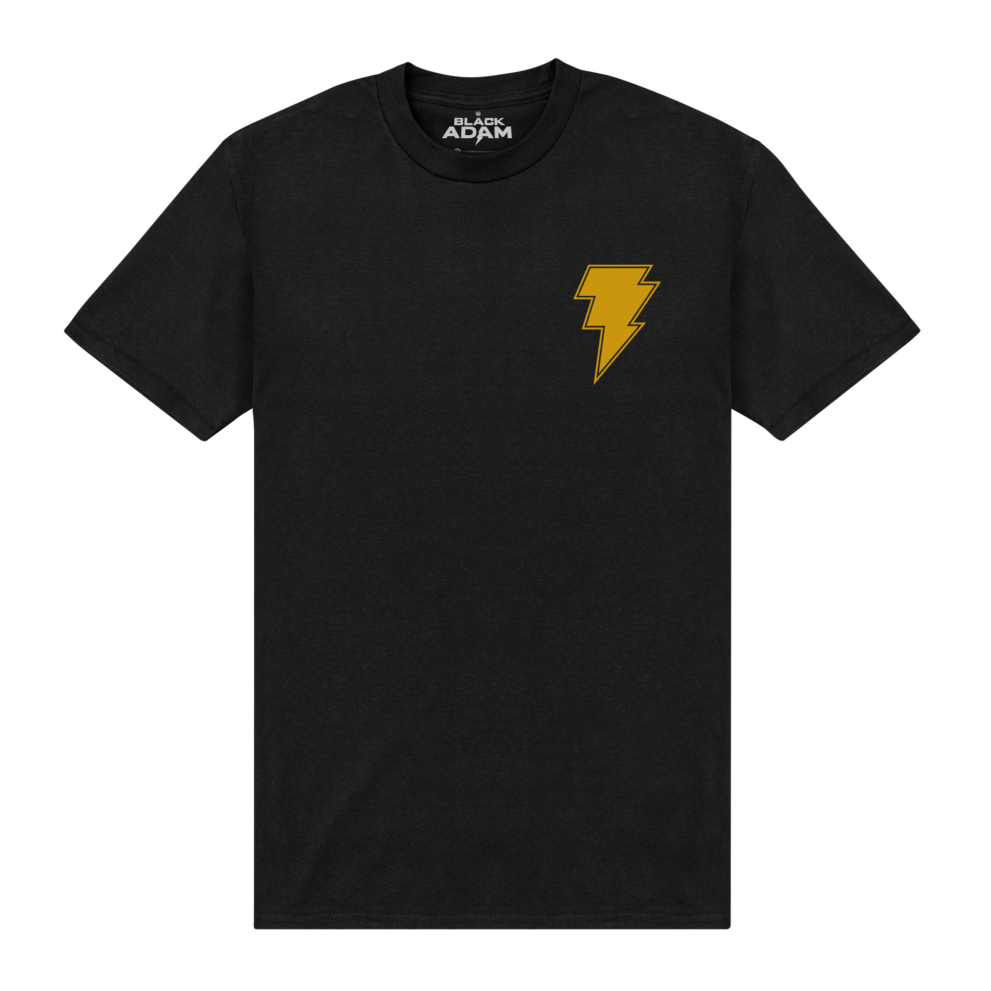 Official Black Adam T-Shirt Crew Neck Short Sleeve Graphic T Shirt Tee Top
