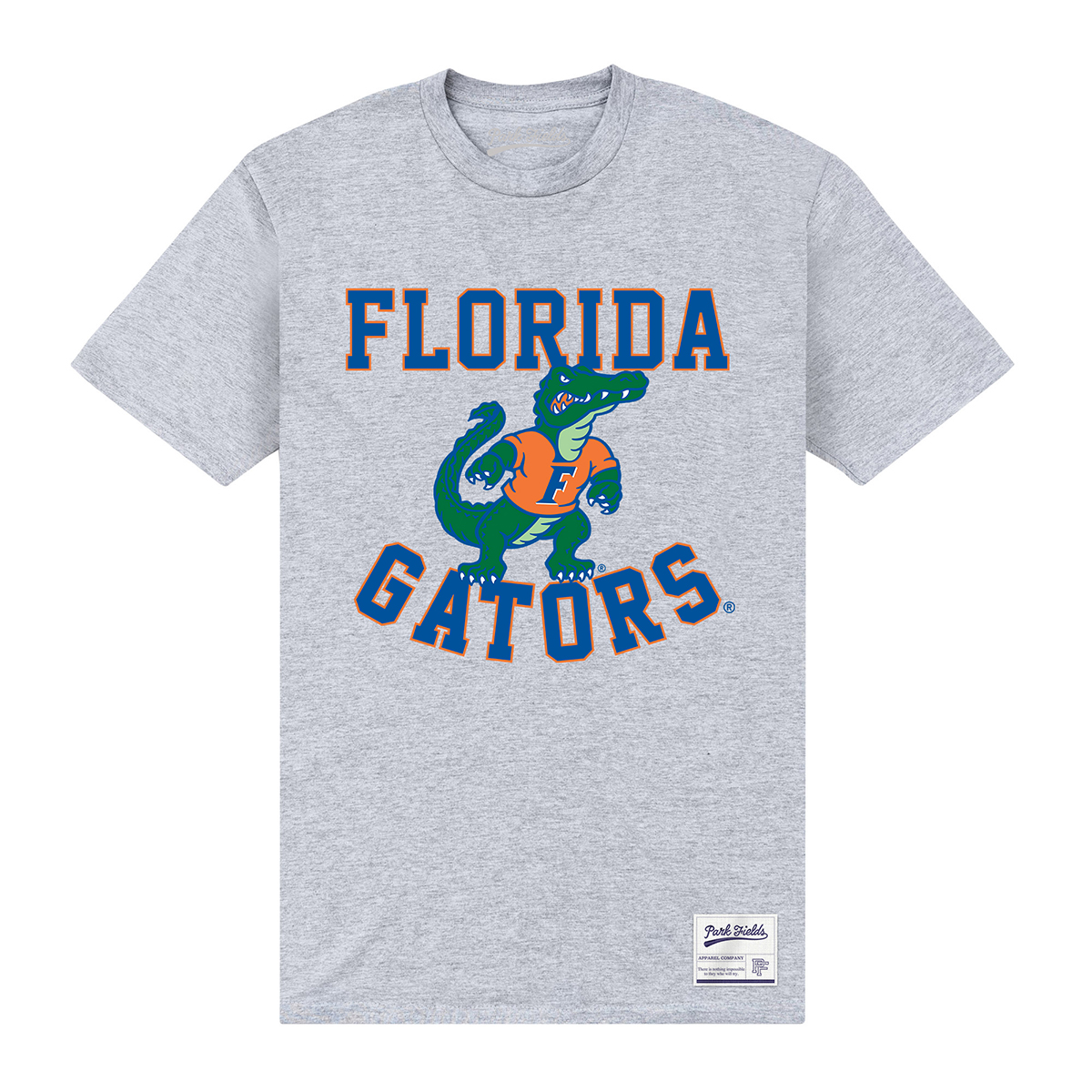 Official University Of Florida Gators T-Shirt Marl Short Sleeve Crew Neck Tee